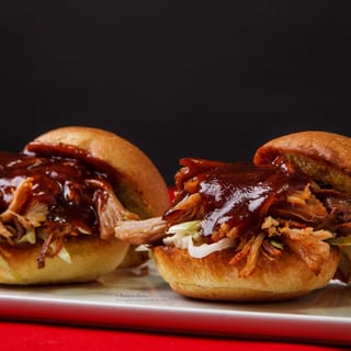 BBQ Pulled Pork Sliders*